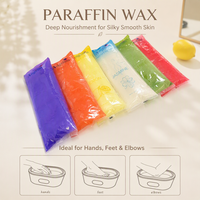Fabrik OEM ODM Jasmin Aufhellende Feuchtigkeitspflege Fuß- und Handpflege Paraffin Spa Festes Pediküre-Badewachs Behandlung Handmaske 16oz