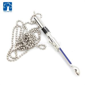 YAZS hochwertige feine Schmuck kette Halsketten für Frauen benutzer definierte glänzende silberne Löffel Halskette - Product Image 4