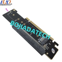 Carte d'extension adaptateur SSD NVMe M.2 2280 22110 double NGFF PCI-E 4.0 X16 vers 2 * NGFF, bifurcation PCIe X4X4 pour carte mère, vente en gros d'usine, en stock