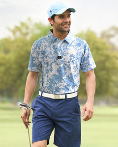 OEM deolax nuevo diseño logotipo personalizado Golf camisetas polo sublimación transpirable secado rápido Golf Polo camisa para hombre - Product Image 2