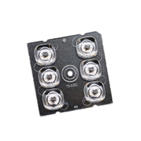 Lentille optique LED en PC moulée par injection personnalisée HONJU, indice de protection IP65, garantie de 3 ans, distribution de lumière à uniformité élevée pour usage commercial