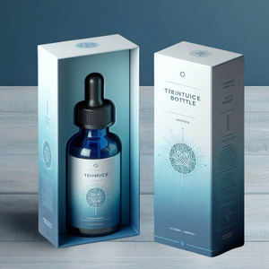 Custom Beard Hair Oil sieric contagocce Box confezione carta rigida scatola di imballaggio siero magnetico vuoto per bottiglia di siero da 30ml - Product Image 4