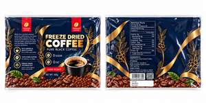 Custom Printed Heat Shrink Sleeve <b>Labels</b> for Coffee <b>Jars</b> and Bottles Full Body Shrink Wrap Packaging Film - Product Image 4