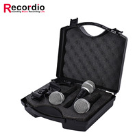 Ensemble de microphones filaires XLR GAM-MIC58 pour performances solo, instruments de musique, batterie, chant, qualité professionnelle