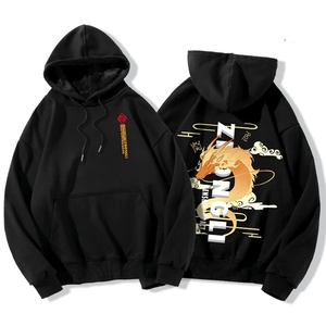 <b>Mens</b> Embroidered Graphic for Zhongli 3D Hooded Pullover Hoodie <b>Cosplay</b> Costume for Adult Youth Oversized - Product Image 4