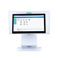Système de point de vente à double écran tactile, directement de l'usine, pour restaurant, magasin de détail, caisse enregistreuse, ordinateur de bureau, machine de point de vente Windows à vendre