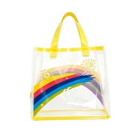 Sac de rangement portable en plastique soudé par ultrasons, épaissi et imperméable, en stock