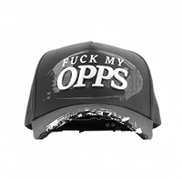 Gorra de Béisbol de 5 Paneles de Gamuza, Modelo 100% Original, Nueva, de Calidad OEM ODM, X Sad Boyz, Gorras de Béisbol Personalizadas, Gorras con Barba Dorada