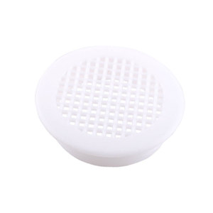 Couvre-ventilations en plastique 35 mm 53 mm ronds en maille respirante pour armoires, placards, meubles à chaussures, écologiques - Product Image 2
