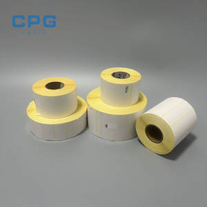 Papel de Etiquetas Autoadhesivas Ecológicas Personalizadas de 3"X5" 75X50mm, Etiquetas de Envío Térmicas Directas, Etiqueta Adhesiva con Código de Barras - Product Image 1