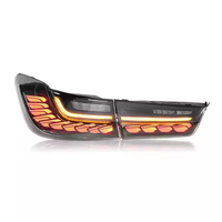 SJC Auto pièces de voiture pour BMW série 3 G20 G28 feux arrière assemblage 2019-2021 mise à niveau LED Dragon échelle coulant lumière feux de course