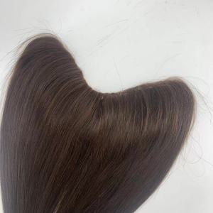 Extensiones de Cabello con Clip en Forma de V, Cabello Humano Remy, Topper en Forma de V, Extensiones de Cabello con Clip Invisibles y Sin Costuras en Forma de V/U - Product Image 5