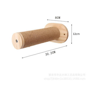 Ahşap kedi duvar hamak balkon asılı kedi yatak merdiven askıya Pet kedi ağacı & <span class=keywords><strong>Scratcher</strong></span> - Product Image 2