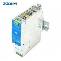 ZGQNYI Seri NDR-75 75W 12V 24V 48V Open Frame DIN Rail SMPS AC ke DC Switching Power Supply Efisiensi Tinggi
