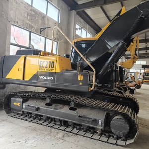 Excavatrice sur chenilles Volvo EC210 d'occasion, d'origine suédoise, hydraulique, 21 tonnes, prix bas, VOLVO EC210 240 300 350 480 à vendre - Product Image 3