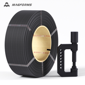Filament Magforms <span class=keywords><strong>Pla</strong></span>-<span class=keywords><strong>cf</strong></span> FDM pour imprimante 3D, 1,75 mm, noir, fibre de carbone, filament <span class=keywords><strong>Pla</strong></span> <span class=keywords><strong>Cf</strong></span> pour Bambulab - Product Image 1