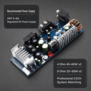 TPA3116 <strong>2</strong>.0 <strong>Channel</strong> 2x100W Digital <strong>Amplifier</strong> Board 8-24V for Home Audio System Wholesale OEM Speaker Manufacturer Assembler - Product Image 4