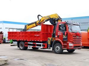 Faw Crane Truck 4x2 4x4 RHD Grúa montada <span class=keywords><strong>en</strong></span> camión con caja <span class=keywords><strong>de</strong></span> volquete 5T Vehículo <span class=keywords><strong>de</strong></span> agarre <span class=keywords><strong>de</strong></span> transferencia <span class=keywords><strong>de</strong></span> madera <span class=keywords><strong>de</strong></span> ladrillo - Product Image 4