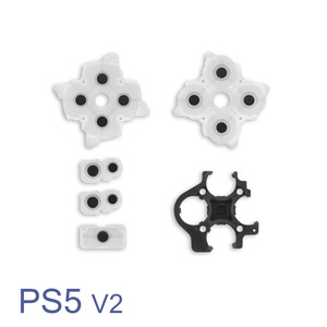 Ps5 Controller Conductive Adhesive V1 Dpad L1 R1 Button <b>Pads</b> For Ps5 <b>Game</b> Controller Replacement Parts - Product Image 2
