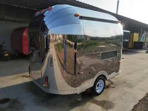 Hot Selling In Usa Concessie Fastfood Mobiele Keuken Airstoom Food Trailer Rvs Food Kiosk - Product Image 2