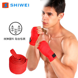 Vendas de algodón para boxeo de 2.5m, protectoras para Muay Thai, Sanda, MMA, protección para guantes - Product Image 4