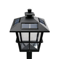 Impermeable IP65 LED Halloween Navidad Jardín Linternas Paisaje Camino Parpadeo Llama Solar Antorcha Luces