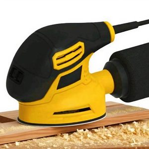 Lijadora orbital aleatoria eléctrica SATC 140x140x90mm de 6 orificios con disco de lijado de grano 80, 120V/230V - Product Image 6