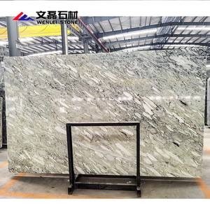 Loseta de Mármol Verde Esmeralda al por Mayor con Vetas Negras, Piedra Natural para Baño, Fondo de TV, Mesa de Comedor - Product Image 2