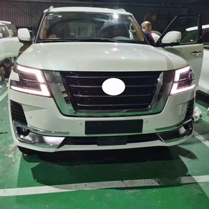 Phụ Kiện Xe Hơi 2022 Bạch Kim Nâng Cấp Kit <span class=keywords><strong>RSS</strong></span> Phong Cách Cơ Thể Kit Facelift Bumper Phía Trước Lưới Tản Nhiệt Bộ Dụng Cụ Cơ Thể Cho Nissa Partol Y62 - Product Image 3