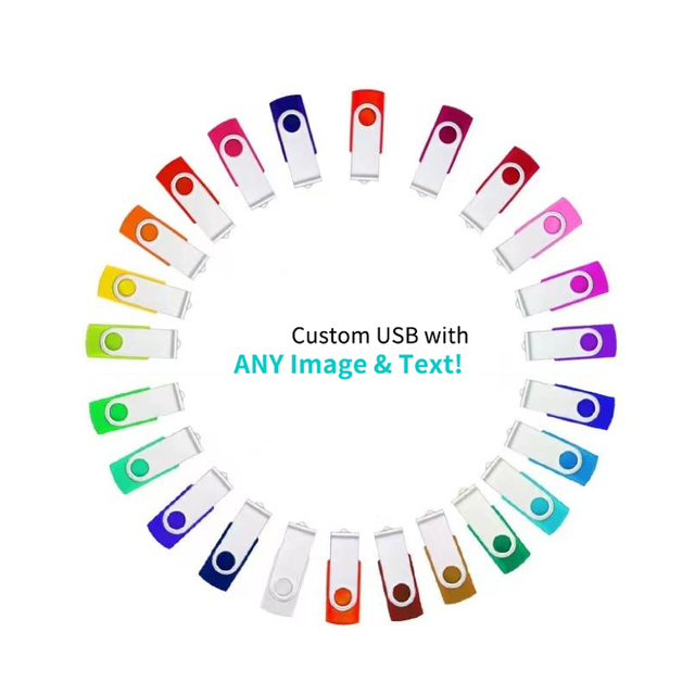 Wholesale New USB 2.0 32GB Metal Stick Swivel Disk Memory Custom Promotional USB Flash Drive