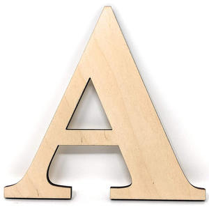 Деревянные буквы, 26 букв - Product Image 1