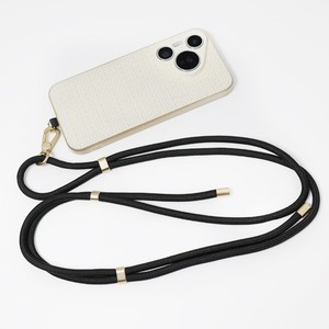 Wanlisheng Phone <b>Lanyard</b> 6mm <b>Polyester</b> Adjustable Crossbody Neck Strap Anti Loss Chain Gray - Product Image 3