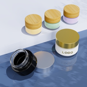 30g 50g Gradient Color Makeup Containers <strong>Glass</strong> Cosmetic <strong>Jars</strong> <strong>with</strong> Lids <strong>Glass</strong> For Sample Cream Lotion - Product Image 6