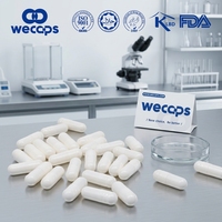 Capsules vides en HPMC de taille 00 en gros de la marque Wecaps #   0 #   1 #   2 #   3 #   4 #   Couleur blanche, prêt à être expédié