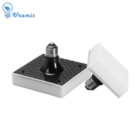 Ampoule LED carrée UFO 5W-40W Culot E27 B22 Haute Puissance Sans Scintillement Large Plage de Tension Économe en Énergie Bureau CRI Élevé 80 50000