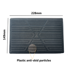 Alfombrilla para coche, alfombrilla de plástico para el talón, logotipo disponible - Product Image 4