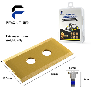 ใบมีดสแตนเลส 8/24/32 ชิ้น สำหรับหุ่นยนต์<span class=keywords><strong>ตัด</strong></span><span class=keywords><strong>หญ้า</strong></span> อะไหล่และอุปกรณ์เสริมสำหรับเครื่อง<span class=keywords><strong>ตัด</strong></span><span class=keywords><strong>หญ้า</strong></span> ใช้แทนกันได้กับเครื่อง<span class=keywords><strong>ตัด</strong></span><span class=keywords><strong>หญ้า</strong></span>อัตโนมัติ - Product Image 2