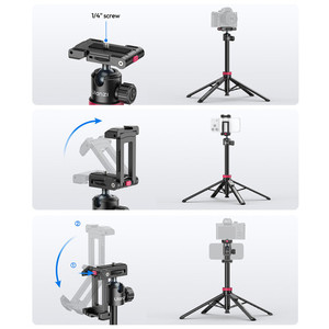 <span class=keywords><strong>Ulanzi</strong></span> <span class=keywords><strong>MT</strong></span>-44 B Trípode y Palo Selfie 2 en 1 de 150 cm + Control Remoto - Product Image 3