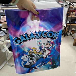 Nouveau Sac Fourre-tout 2026 au Design Original avec Personnage Anime Imprimé, Sac en Plastique Découpé Personnalisé, Sacs de Courses avec Votre Propre Logo - Product Image 2