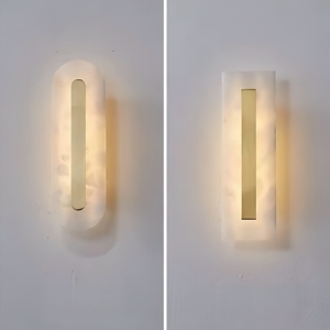 โคมไฟติดผนัง LED สไตล์นอร์ดิกสมัยใหม่สำหรับบ้าน โคมไฟข้างเตียงแบบมินิมอลสีทอง - Product Image 5