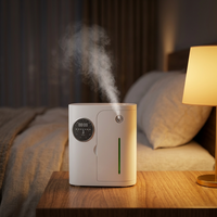 Diffuseur de parfum commercial et domestique à commande par application, grande capacité, sans eau, portable, facile à utiliser, purificateur d'air