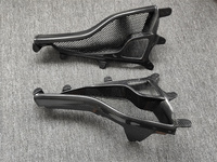 Style OEM pour Ferrari 458 Pare-chocs arrière Cadre de feu arrière Pièces automobiles Diffuseur en fibre de carbone Kit carrosserie