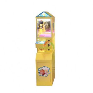 Máquina expendedora de juguetes de peluche mini tipo grúa con soporte, estilo máquina de chicles - Product Image 1