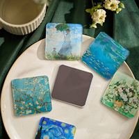 Ensemble de souvenirs décoratifs de mariage en verre cristal transparent de qualité supérieure, forme rectangulaire, style Art Déco, conforme à la norme ISO, pour les boutiques de cadeaux