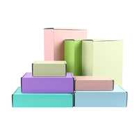 Caja de Cartón Corrugado Personalizada al por Mayor en Colores Rosa, Verde, Rojo y Negro con Logotipo Personalizado, Caja de Regalo Biodegradable para Joyería y Relojes