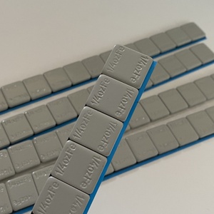 Poids d'équilibrage de roue automatiques en acier, adhésifs, gris, noir, bleu, 1/4 oz - Product Image 5