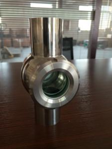 衛生高耐久性ステンレス鋼304/316サイトフローインジケーターTriクランプフランジ視力ガラスLED付き - Product Image 6