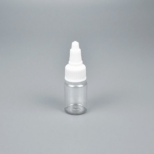 Pet Transparent Glue <b>Bottles</b> 20ml 15ml Cylindrical With Pointed Spout For Paint Coating <b>Squeeze</b> Packaging - Product Image 2