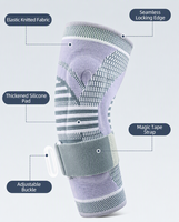 Coudière de compression double en silicone pour le tennis, le badminton et le fitness, avec sangle réglable
