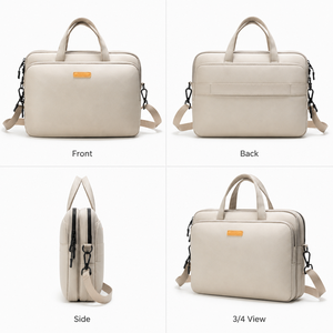 Nouveau Sac à Main Décontracté en Polyester pour Ordinateur Portable, Imperméable, Grande Capacité, Bandoulière Épaissie avec Absorption des Chocs - Product Image 5